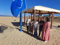 Punta Umbría (Huelva) revalida esta temporada de verano la Bandera Azul para su playa de El Albergue