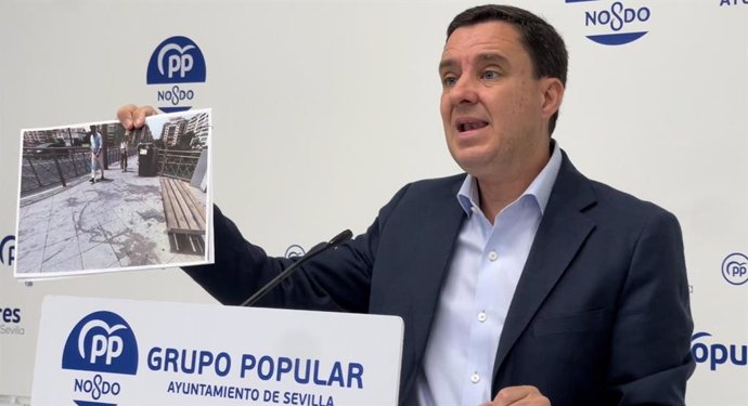 Juan de la Rosa, portavoz del grupo municipal del PP.