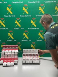 Intervenidas 183 cajetillas de tabaco de contrabando tras la fiesta del Paso del Fuego en San Pedro Manrique (Soria)