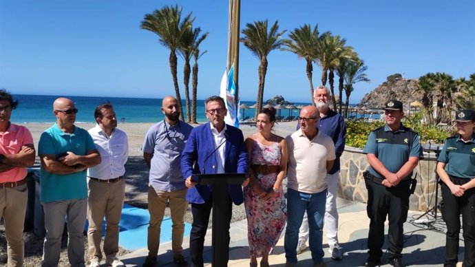 Entrega de Banderas Azules en Almuñécar (Granada)