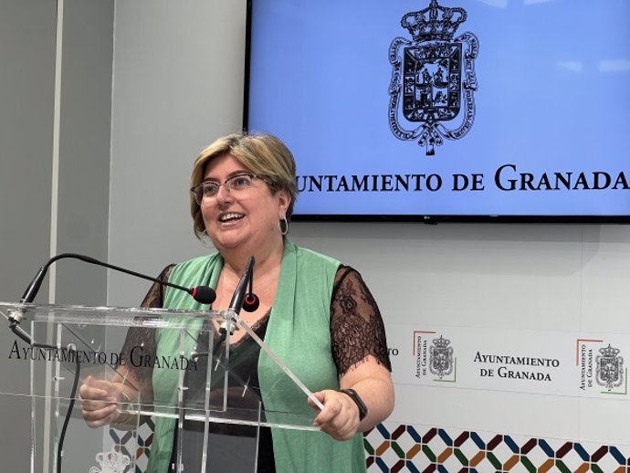 La concejal de Agenda Urbana, Presidencia, Next Generation, Fondos Europeos, Empleo e Igualdad de Granada, Ana Muñoz.