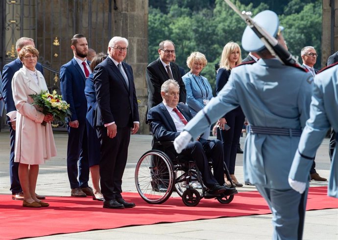 Archivo - Milos Zeman, el presidente checo.