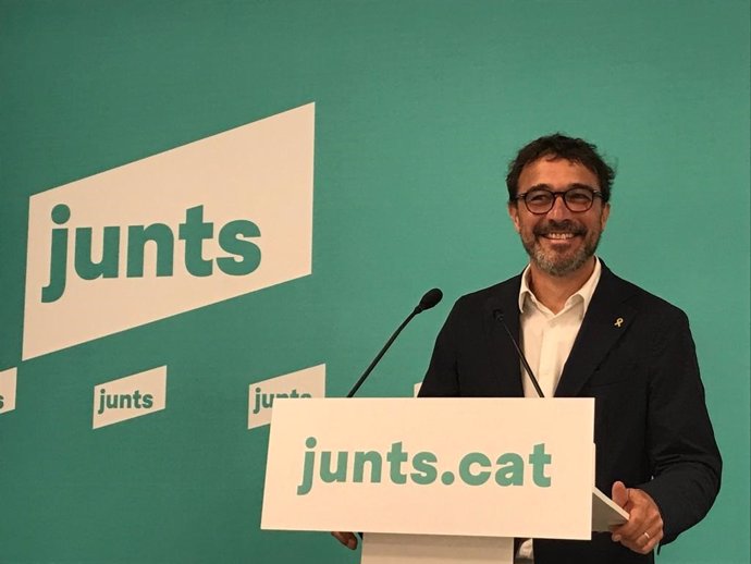 El portavoz de Junts, Josep Rius