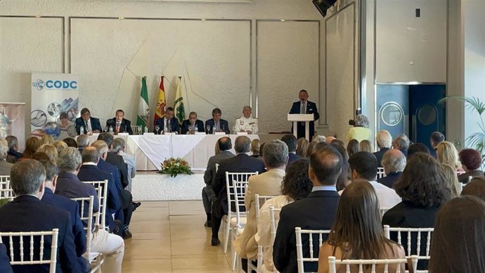 Acto del Colegio Oficial de Dentistas de Cádiz.