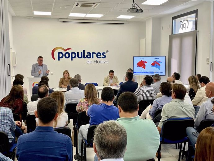 Primera Junta Directiva Provincial del PP de Huelva tras el 19J.