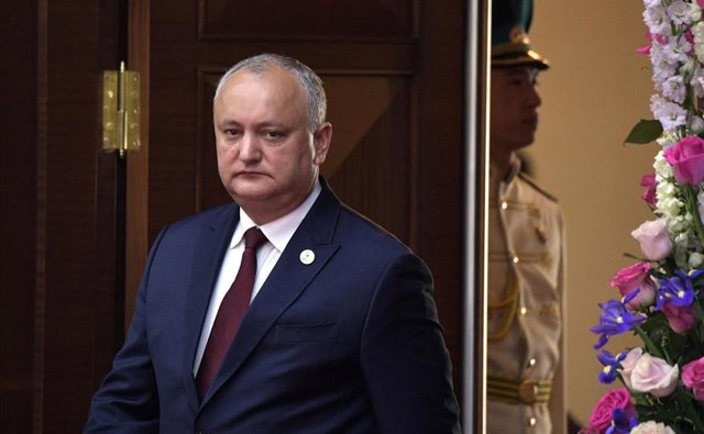 Archivo - El expresidente de Moldavia Igor Dodon.