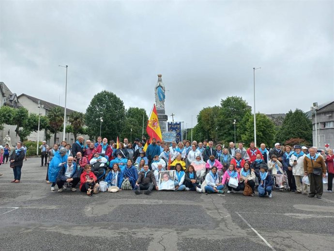 Delegación de la Fundación Padre Leonardo Castillo en Lourdes