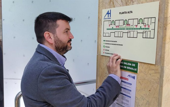 Señalética en braille.