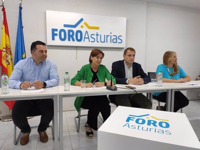 La Comisión Directiva de Foro Asturias, presidida por Carmen Moriyón, ha decidido convocar su quinto Congreso para escoger a la nueva directiva el próximo 1 de octubre.