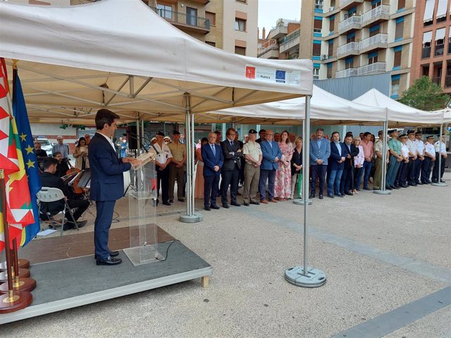 La ciudad de Huesca celebra el acto de conmemoración del Día de las Víctimas del Terrorismo.