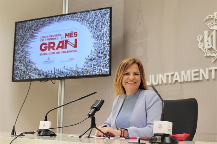 Archivo - La futura nueva delegada del Gobierno en la Comunitat Valenciana y hasta ahora concejala de Deportes del Ayuntamiento de Valncia, Pilar Bernabé