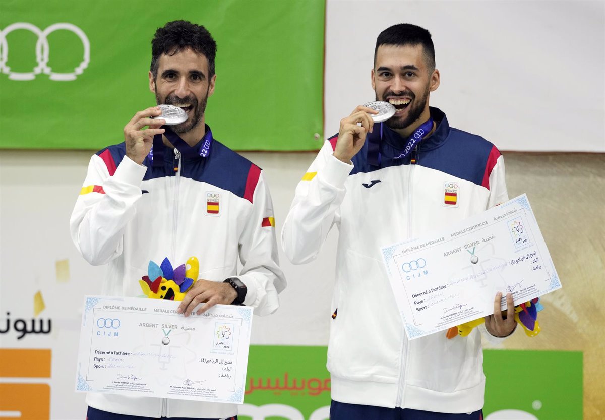 Abián e Peñalver hanno regalato alla Spagna medaglie d’argento nel badminton a Oran e Metreveli si sono assicurate medaglie nel wrestling