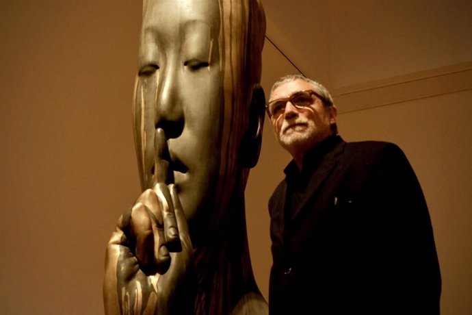 Archivo - El escultor catalán Jaume Plensa en la inauguración del nuevo edificio del Museo de Arte Moderno de Céret (Francia)