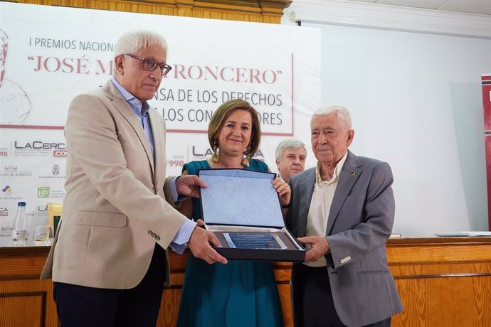 Gala de Entrega de los I Premios 'José María Roncero a la Defensa de los Derechos de los Consumidores.