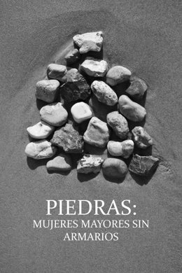 Cartel de la exposición 'Piedras. Mujeres mayores sin armarios'