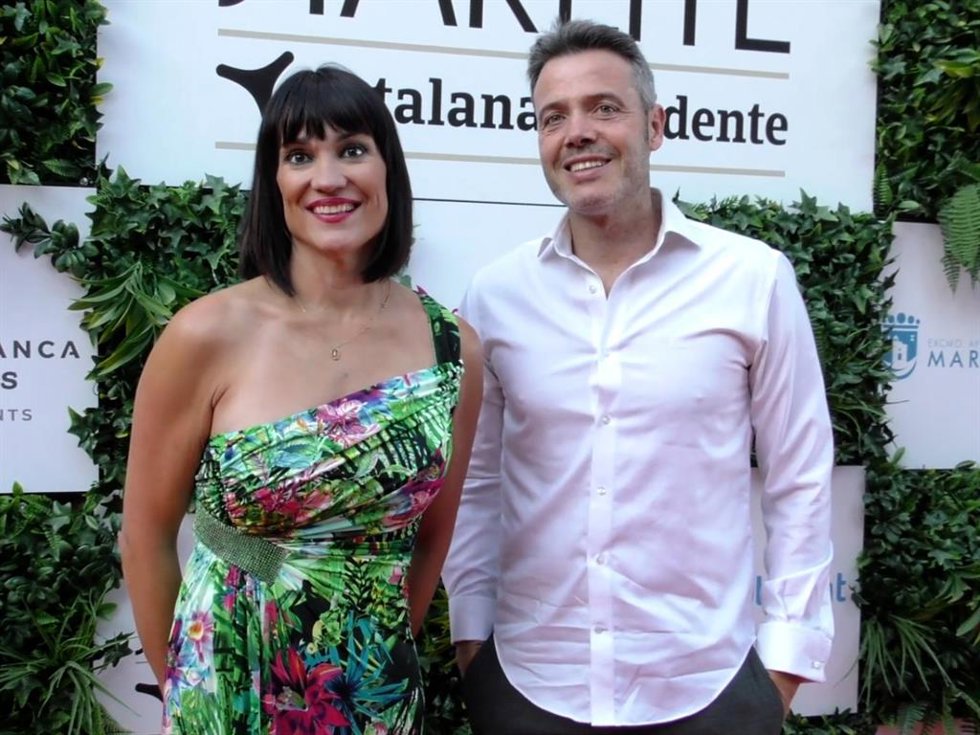 Irene Villa y David Serrato, felices y enamorados