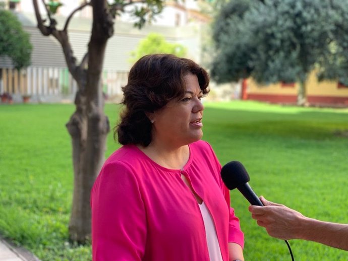 La portavoz del PP en la institución provincial, María Eugenia Moreno.