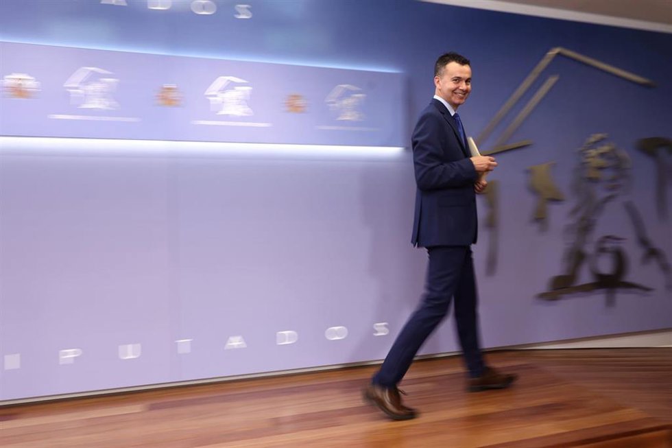 El portavoz del PSOE en el Congreso, Héctor Gómez