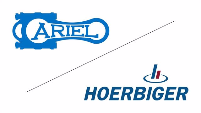 Ariel Corporation and Hoerbiger Dual Logo