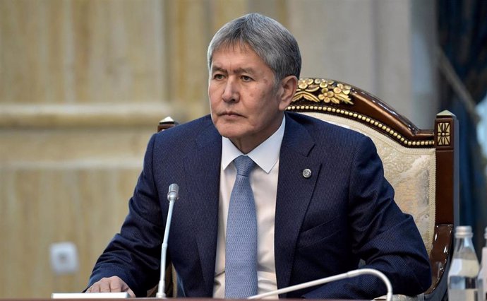 El expresidente de Kirguistán Almazbek Atambayev.