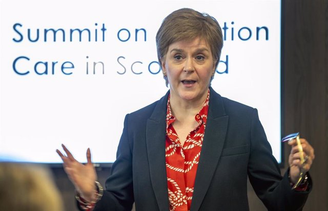 La ministra principal de Escocia, Nicola Sturgeon.