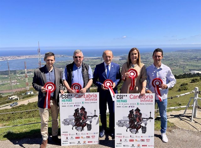 Presentación del concurso hípico 'CSI** Heras Cantabria'