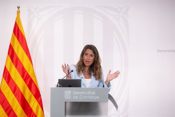 La portaveu del Govern, Patrícia Plaja