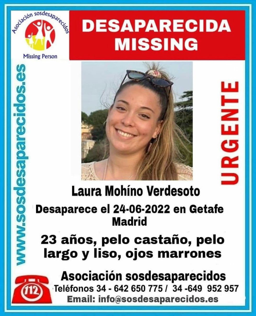 Buscan a una joven de 23 años que desapareció el viernes en Getafe