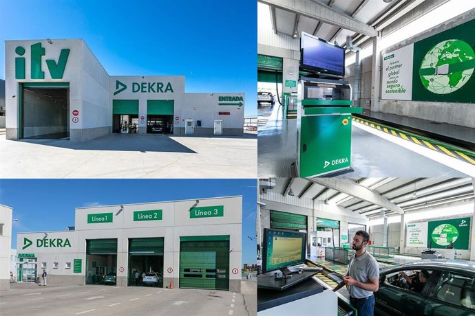 Instalaciones exteriores e interiores de la nueva ITV de DEKRA.
