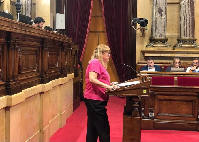 La consellera de Cultura de la Generalitat, Natlia Garriga