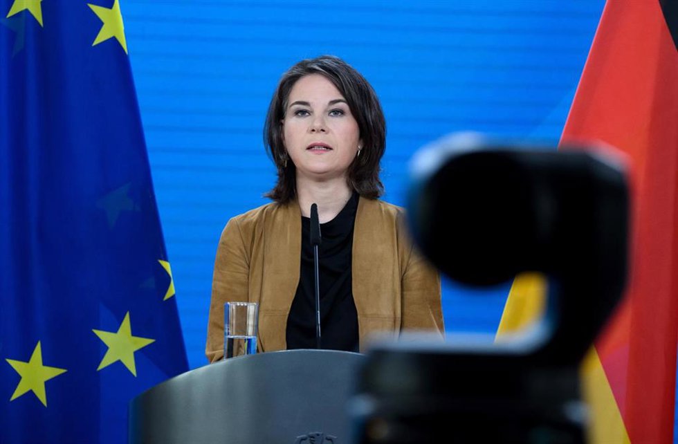 La ministra de Asuntos Exteriores de Alemania, Annalena Baerbock.
