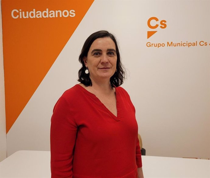 La portavoz de Cs en el Ayuntamiento de Jaén, María Orozco.
