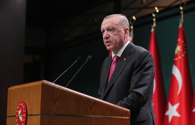Turquía firma un acuerdo con Suecia, Finlandia levanta el veto a la membresía en la OTAN Archivo - Presidente turco Recep Tayyip Erdogan
