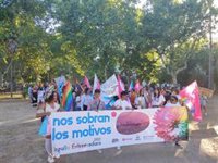 Cientos de personas recorren las calles de Mérida para reivindicar derechos y frenar el odio hacia el colectivo LGTBI