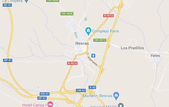 Archivo - Imagen de Illescas en Google Maps