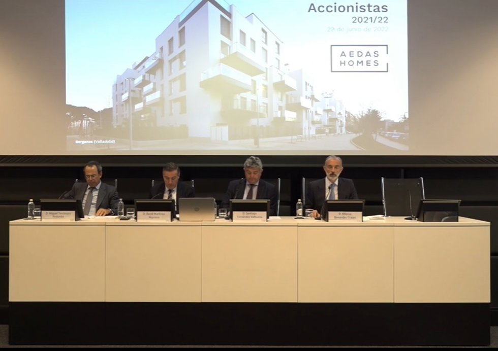 Junta general de accionistas de Aedas Homes de 2022