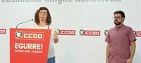 CCOO advierte a la patronal vasca: "No aceptaremos que los salarios no tengan garantizado el poder adquisitivo"