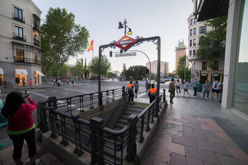 Archivo - Calle Serrano de Madrid