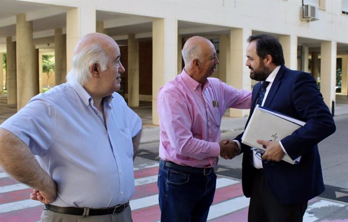 El presidente del PP en C-LM, Paco Núñez, en Guadalajara.