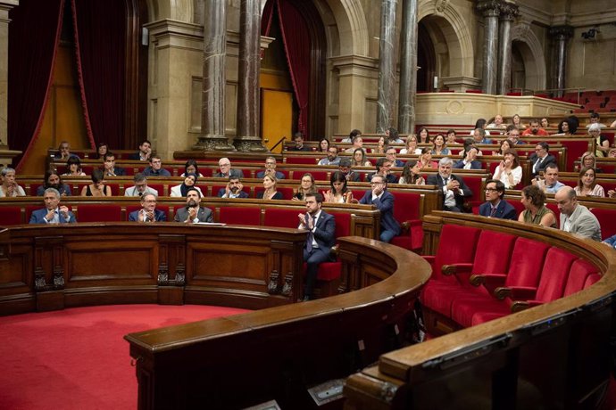 Pleno del Parlament del 29 de junio de 2022