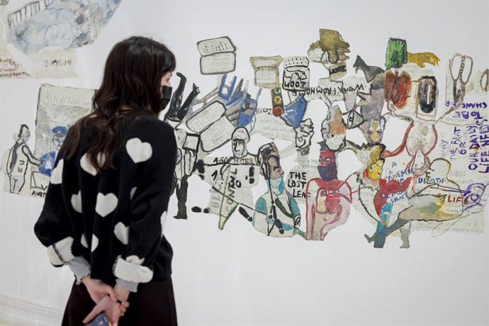 Archivo - El IVAM presenta la exposición: Anna Boghiguian.