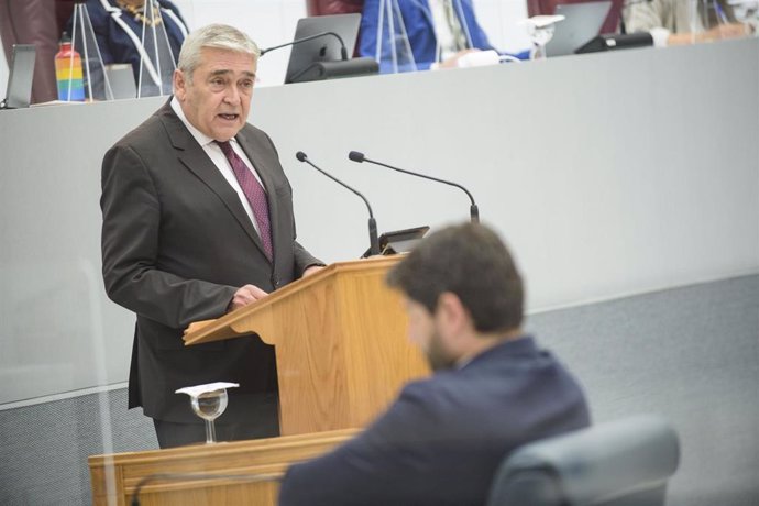 Francisco Álvarez en el Debate del Estado de la Región de Murcia