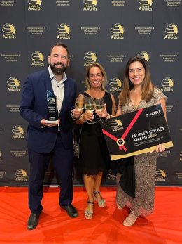 La UPV, reconeguda com a segona millor universitat emprenedora d'Europa en la gala dels Triple E Awards