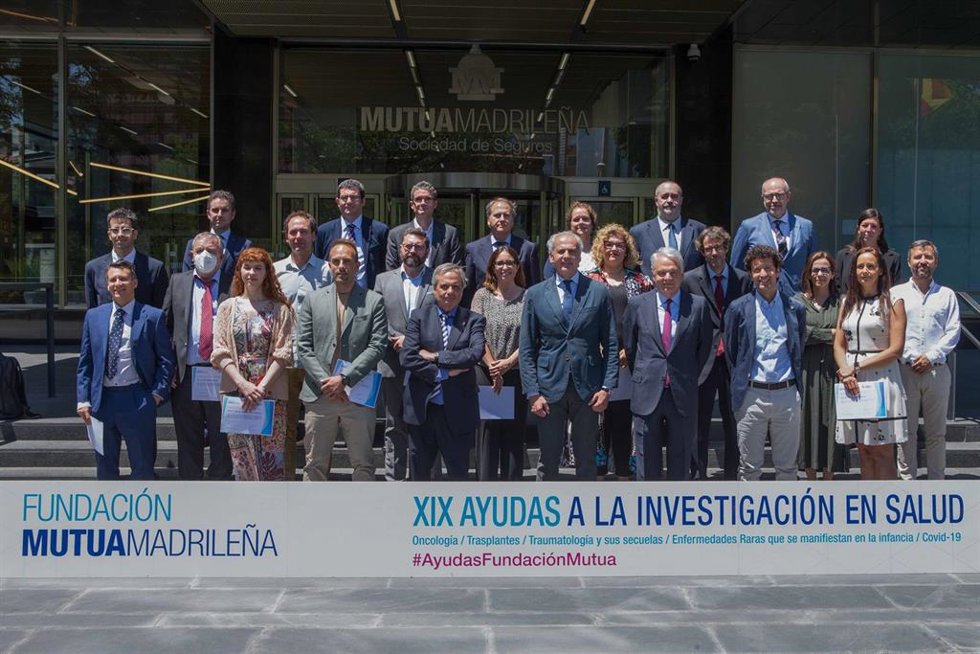 Foto Entrega Ayudas Fundación Mutua Madrileña 2022