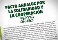 Facua Andalucía se adhiere al Pacto Andaluz por la Solidaridad y la Cooperación 2022