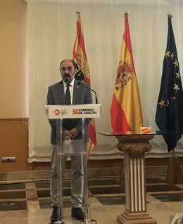 El president del Govern d'Aragó, Javier Lambán