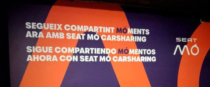 SEAT Mó en Parkia en el Born. Barcelona.