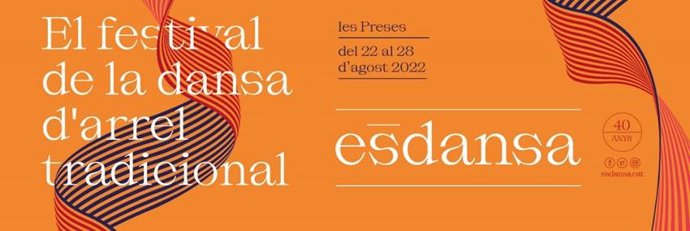 Cartel del Festival Ésdansa de Les Preses (Girona)