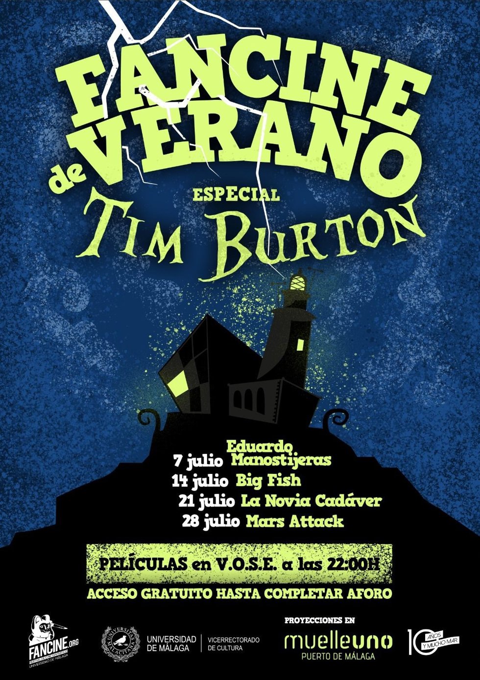 Cartel Fancine de verano 2022