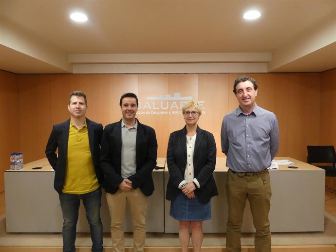 Presentación del espectáculo 'Turrillas Sinfónico', con participación de la Orquesta Sinfónica de Navarra y Sinfonía Navarra.